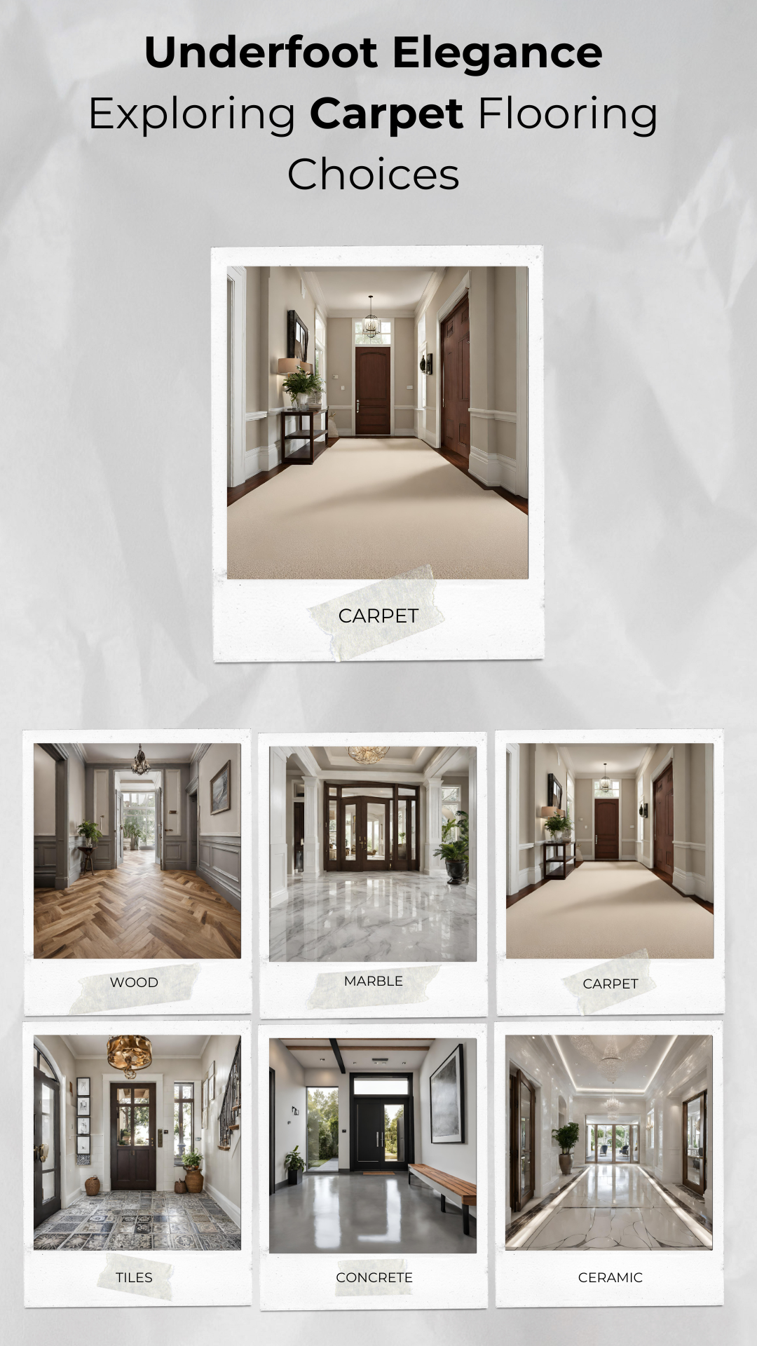Step Into Serenity: The Luxurious Appeal of a Carpeted Entrance